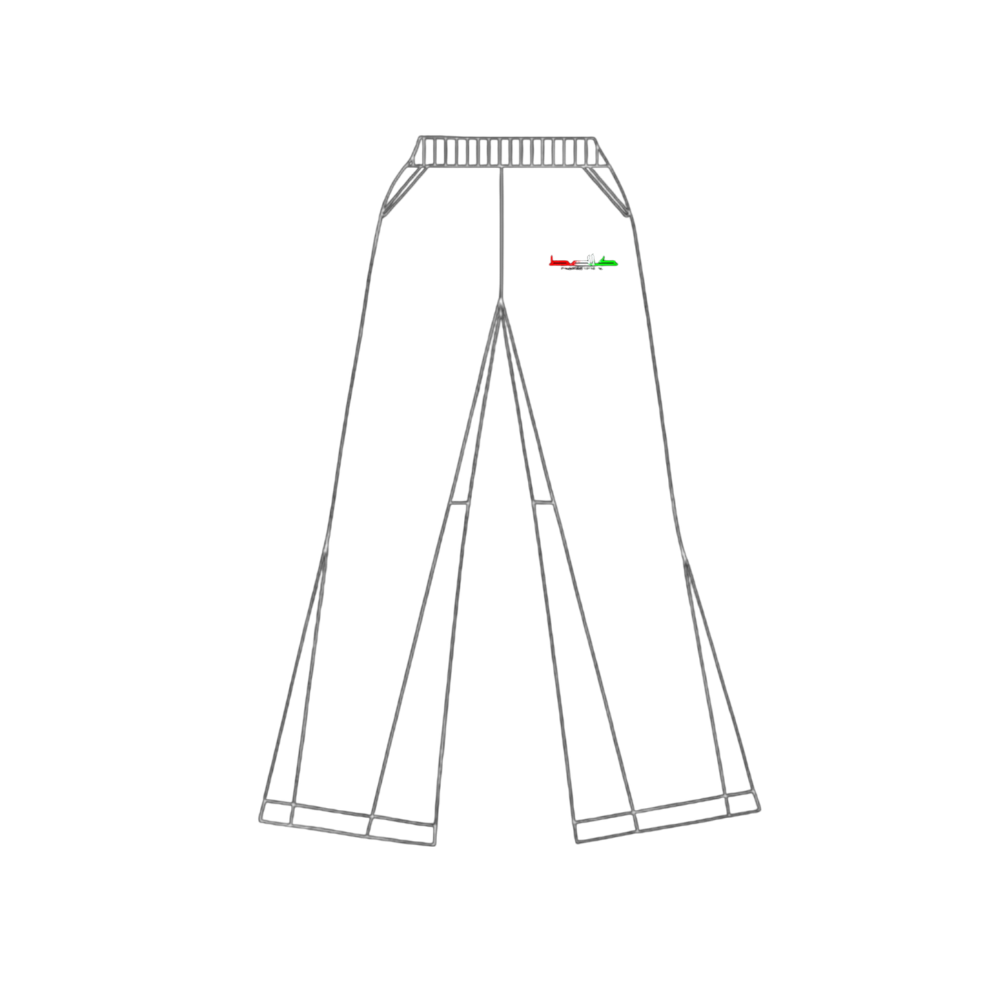 OG ARABIC FLARED JOGGERS