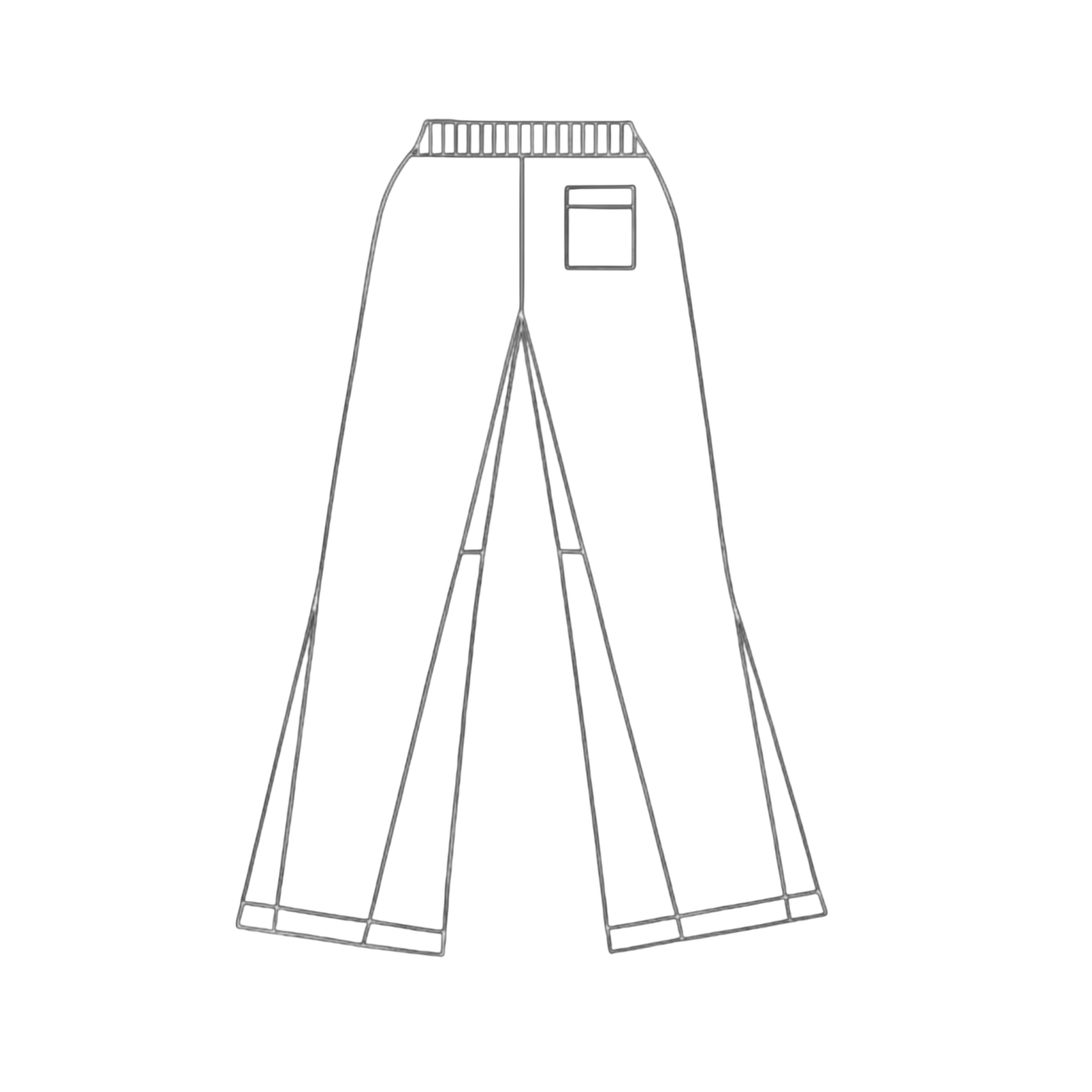 OG ARABIC FLARED JOGGERS