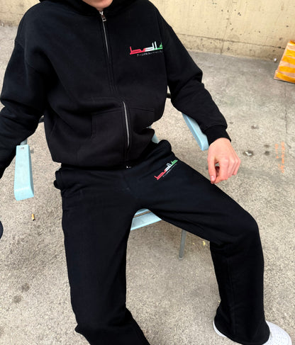 OG ARABIC FLARED JOGGERS