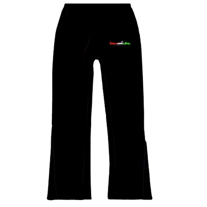 OG ARABIC FLARED JOGGERS
